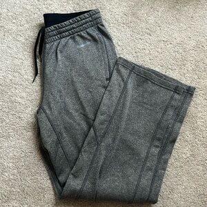 grey nike dri-fit sweatpants